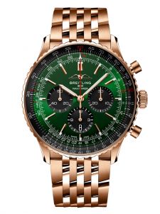 Đồng hồ Breitling Navitimer B01 Chronograph 46 RB0137241L1R1 Vàng hồng 18K