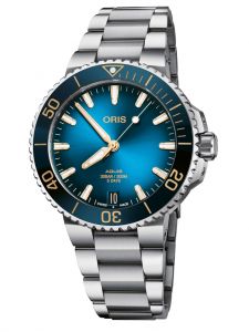 Đồng hồ Oris Aquis Aquis Date Calibre 400 01 400 7769 4125-07 8 22 09PEB Thép không gỉ
