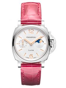 Đồng hồ Panerai Luminor Due Luna PAM01557 38 mm Thép không gỉ