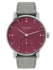 Đồng hồ Nomos Metro 33 All Silver Ref.1122.Sb Thép Không Gỉ