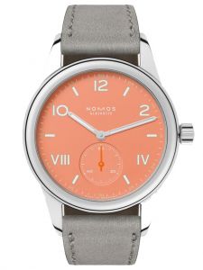 Đồng hồ Nomos Club Campus Cream Coral Ref.714 Thép Không Gỉ