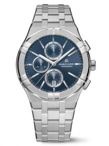 Đồng hồ Maurice Lacroix Aikon Quartz Chronograph AI1118-SS002-430-1