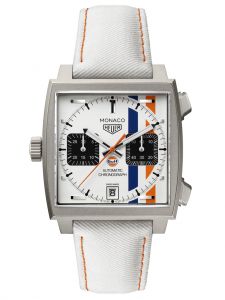 Đồng hồ TAG Heuer Monaco x Gulf Titanium 39 mm CAW218G.EB0393 Limited Edition