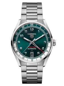 Đồng hồ TAG Heuer Carrera Date Twin-Time Thép 41 mm WDA2114.BA0043