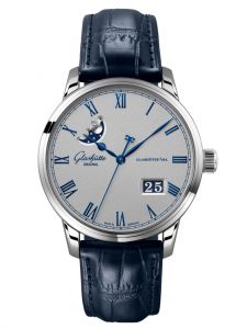 Đồng hồ Glashuette Original Senator Excellence Panorama Date Moon Phase 1-36-24-02-02-61 Thép