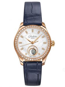 Đồng hồ Glashuette Original Serenade Luna 1-35-14-01-15-04 Vàng hồng 18K