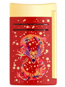 Bật lửa S.T Dupont Mini & Maxijet Lacquered Lighter Dragon 020176