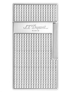 Bật lửa S.T Dupont Biggy Diamond Head Lighter Silver 025010