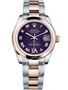 Đồng hồ Rolex Oyster Perpetual Datejust 31 M178241 178241 Mặt tím