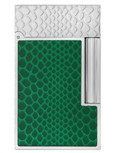 Bật lửa S.T Dupont Ligne 2 Guilloche Under Lacquer Lighter Snake Skin C16078