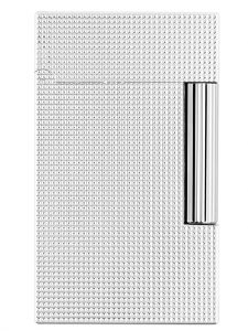 Bật lửa S.T Dupont Ligne 2 Micro Diamond Head Lighter Silver C16455