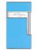 bat-lua-s-t-dupont-slimmy-lacquered-lighter-turquoise-blue-028007 - ảnh nhỏ  1