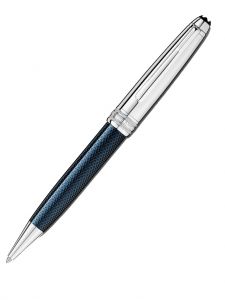 Bút bi xoay Montblanc Meisterstück Solitaire Doué Blue Hour Classique Ballpoint Pen MB132102
