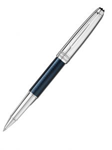Bút bi nước Montblanc Meisterstück Solitaire Doué Blue Hour Classique Rollerball MB132101