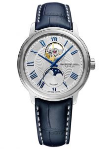 Đồng hồ Raymond Weil Maestro Moonphase Open Heart 2240-STC-00655 - Lướt