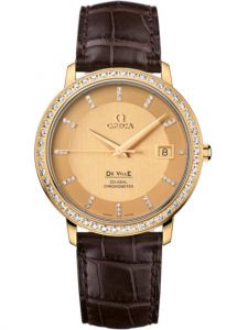 Đồng hồ Omega De Ville Prestige 413.58.37.20.58.001 36.5 Yellow Gold