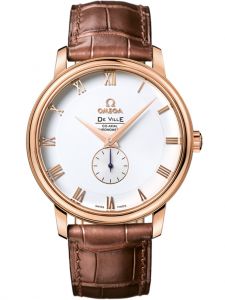 Đồng hồ Omega De Ville Prestige 4614.20.02 39 Vàng hồng 18K Roman Small seconds