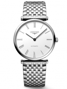 Đồng hồ Longines La Grande Classique L4.908.4.11.6 L49084116 Cọc số la mã mặt trắng - Lướt