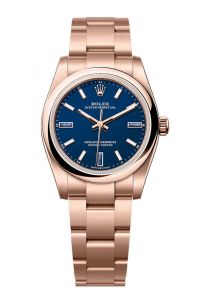 Đồng hồ Rolex Oyster Perpetual 34 M124205-0002 124205-0002 Vàng Everose 18ct Mặt số blue stone