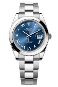 Đồng hồ Rolex Datejust 41 M126300-0029 126300-0029 Thép Oystersteel Mặt số xanh dương sáng