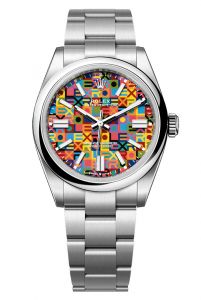 Đồng hồ Rolex Oyster Perpetual 41 M134300-0010 134300-0010 Thép Oystersteel Mặt số nhiều màu họa tiết Jubilee