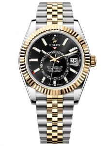 Đồng hồ Rolex Sky-Dweller M336933-0004 336933-0004 thép Oystersteel và vàng kim màu đen sáng