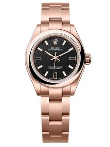 Đồng hồ Rolex Oyster Perpetual 28 M276205-0001 276205-0001 vàng Everose 18 ct màu đen