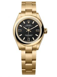 Đồng hồ Rolex Oyster Perpetual 28 M276208-0001 276208-0001 vàng kim 18 ct màu đen