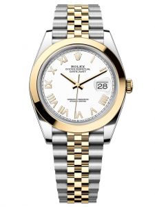 Đồng hồ Rolex Datejust 41 M126303-0026 126303-0026 thép Oystersteel và vàng kim màu trắng