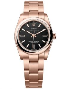Đồng hồ Rolex Oyster Perpetual 34 M124205-0001 124205-0001 vàng Everose 18 ct màu đen