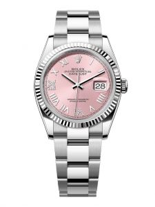 Đồng hồ Rolex Datejust 36 M126234-0066 126234-0066 Thép Oystersteel và vàng trắng màu hồng, nạm kim cương