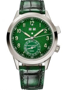 Đồng hồ Patek Philippe Grand Complications 5322G-010 Trắng Mặt số xanh lá sơn mài