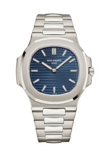 Đồng hồ Patek Philippe Nautilus 5810/1G-001 Trắng Mặt số xanh dương sunburst