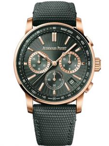 Đồng hồ Audemars Piguet Code 11.59 26393OR.OO.A056KB.01 Vàng hồng Mặt số xanh lá