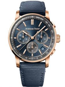 Đồng hồ Audemars Piguet Code 11.59 26393OR.OO.A348KB.01 Vàng hồng Mặt số xanh dương