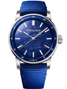 Đồng hồ Audemars Piguet Code 11.59 15210BC.OO.A349KB.01 Trắng Mặt số xanh dương