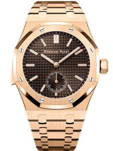 Đồng hồ Audemars Piguet Royal Oak Minute Repeater Supersonnerie 26591OR.OO.1252OR.01 Vàng hồng Mặt số nâu