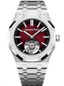 Đồng hồ Audemars Piguet Royal Oak Selfwinding Flying Tourbillon 26730ST.OO.1320ST.05 Trắng Mặt số trắng