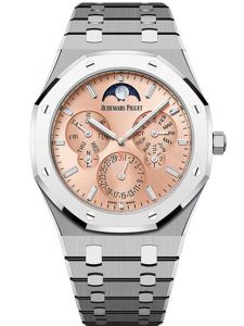 Đồng hồ Audemars Piguet Royal Oak Perpetual Calendar Ultra-Thin 26586XT.OO.1240XT.01 Trắng Mặt số xám