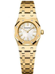 Đồng hồ Audemars Piguet Royal Oak Mini Quartz 67630BA.OO.1312BA.03-B Vàng Mặt số xà cừ