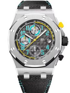 Đồng hồ Audemars Piguet Royal Oak Offshore Selfwinding Chronograph 26238TI.OO.A001VE.01 Trắng Mặt số xanh dương