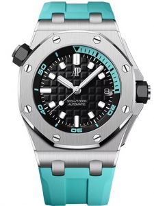 Đồng hồ Audemars Piguet Royal Oak Offshore Diver 15720ST.OO.A355CA.01 Trắng Mặt số xanh ngọc