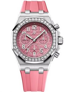 Đồng hồ Audemars Piguet Royal Oak Offshore Selfwinding Chronograph 26430IS.ZZ.A514CA.01-B Trắng Mặt số hồng