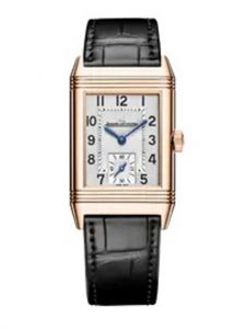 Đồng hồ Jaeger-LeCoultre Reverso Classic Monoface Small Seconds Q3862520 3862520 Vàng hồng Xám bạc