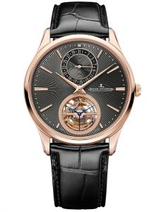 Đồng hồ Jaeger-LeCoultre Master Ultra Thin Tourbillon Enamel Q13224E2 132242 Vàng hồng Xám