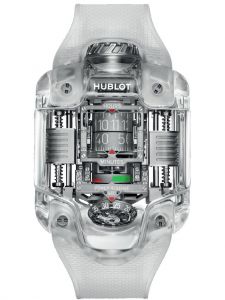 Đồng hồ Hublot Exceptional Timepieces MP-10 Tourbillon Weight Energy System Sapphire 910.JX.0001.RT 9100001 Trong suốt 54.1 x 41.5 mm
