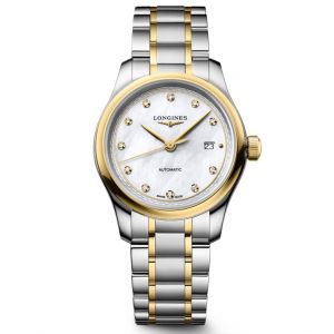 Đồng hồ Longines Master Collection L2.449.5.87.7 24495877 Trắng xà cừ 30 mm