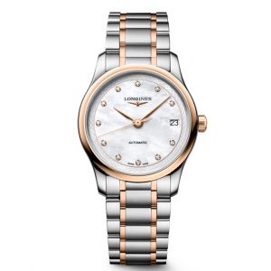 Đồng hồ Longines Master Collection L2.450.5.89.7 24505897 Trắng xà cừ 34 mm