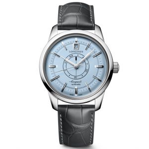 Đồng hồ Longines Conquest Heritage Central Power Reserve L1.648.4.92.2 16484922 Xanh lam nhạt 38 mm