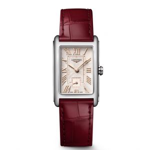Đồng hồ Longines DolceVita L5.512.4.28.2 55124282 Ngà ánh hồng 23.3 x 37 mm